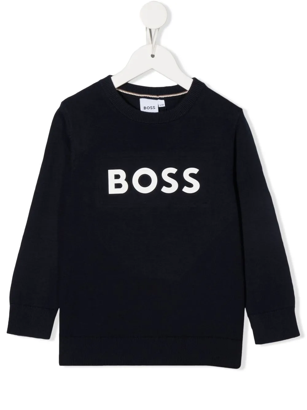 

BOSS Kidswear playera con logo estampado - Azul