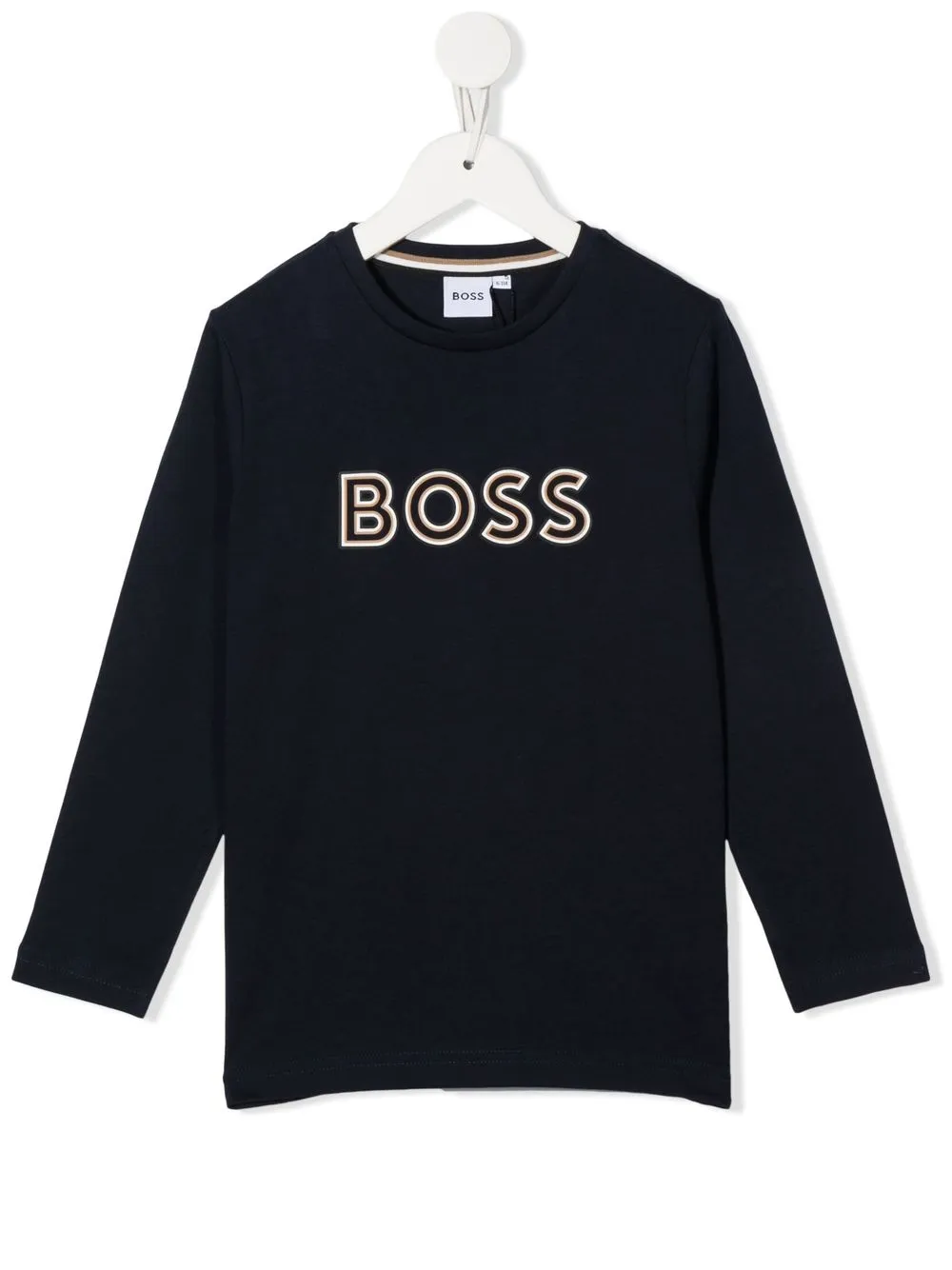 

BOSS Kidswear playera con logo estampado - Azul