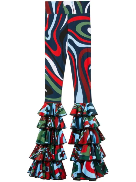 PUCCI leggins con estampado Marmo