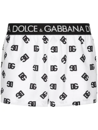 Dolce & Gabbana ドルチェ＆ガッバーナ DGロゴ スイムショーツ - FARFETCH