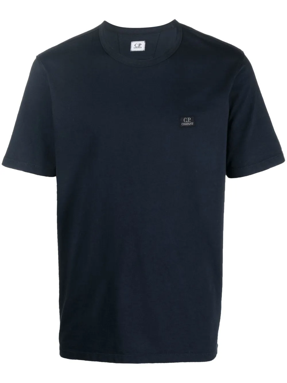 

C.P. Company logo-patch cotton T-shirt - Blue