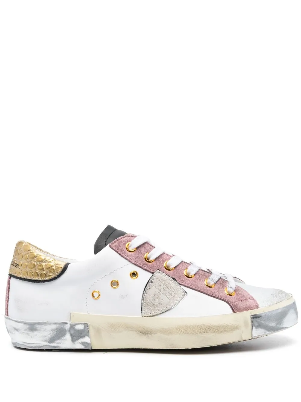 

Philippe Model Paris tenis PRSX con diseño color block - Blanco