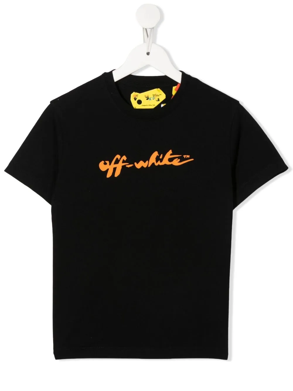 

Off-White Kids playera con estampado Arrow - Negro