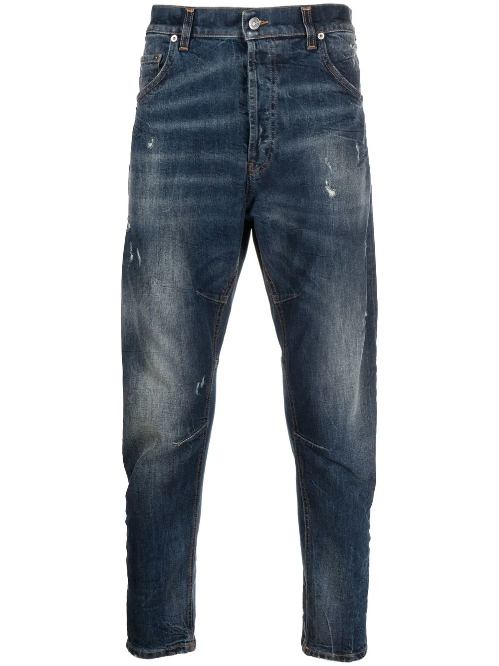 

DONDUP distressed mid-rise jeans - Blue