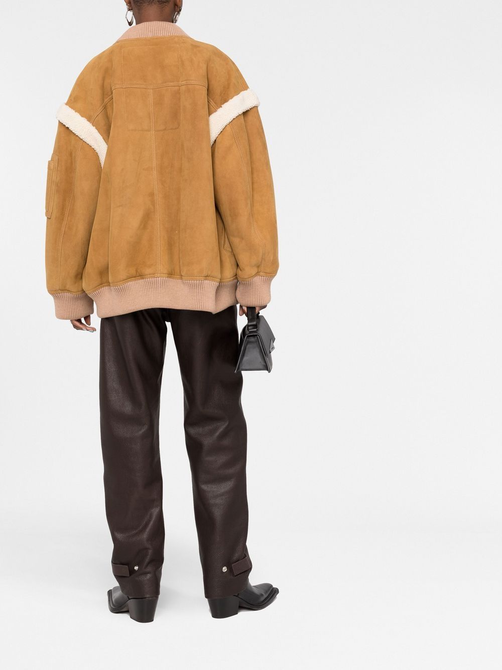 Dsquared deals shearling jacket