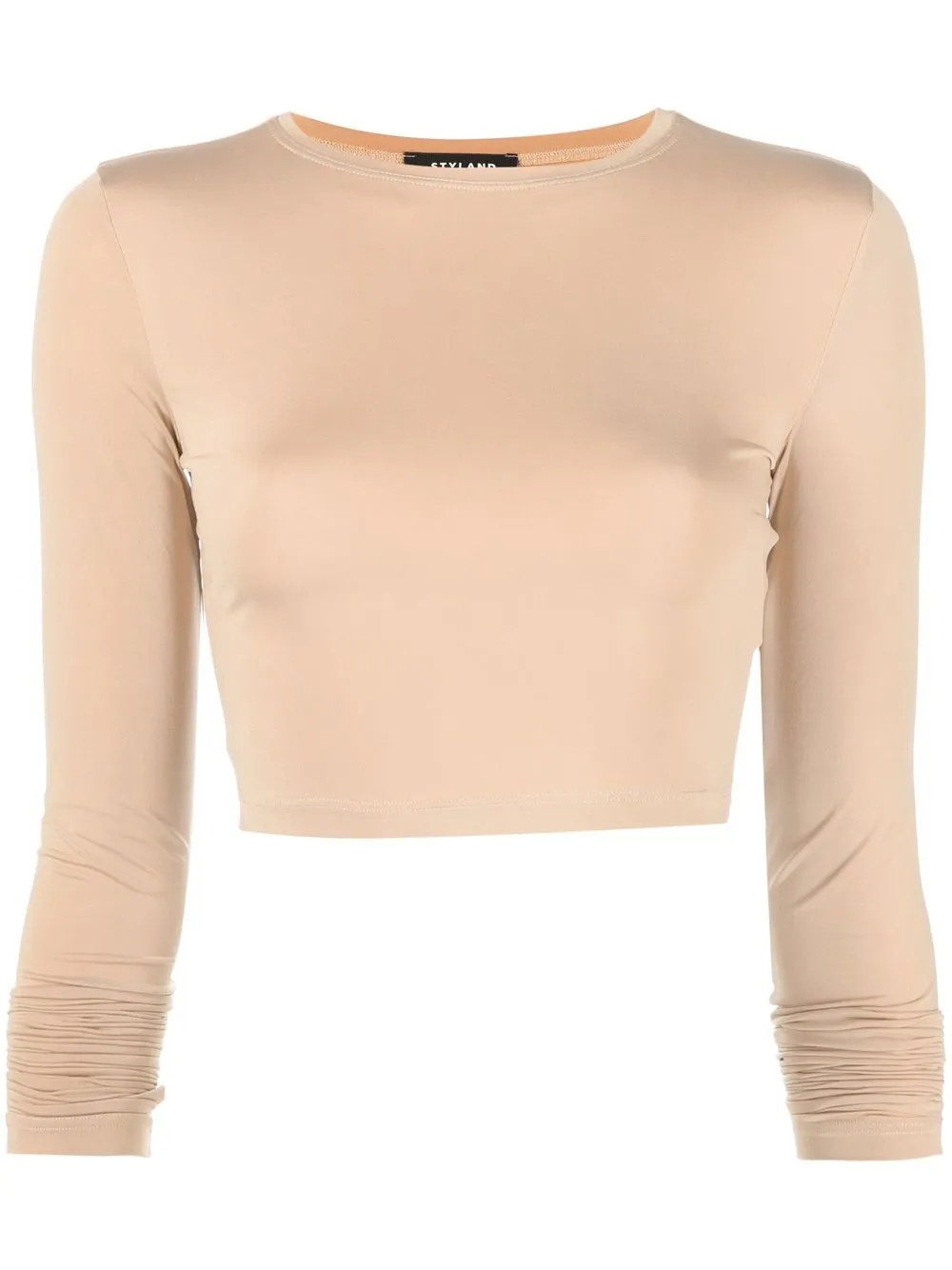 

STYLAND top corto manga larga - Dorado
