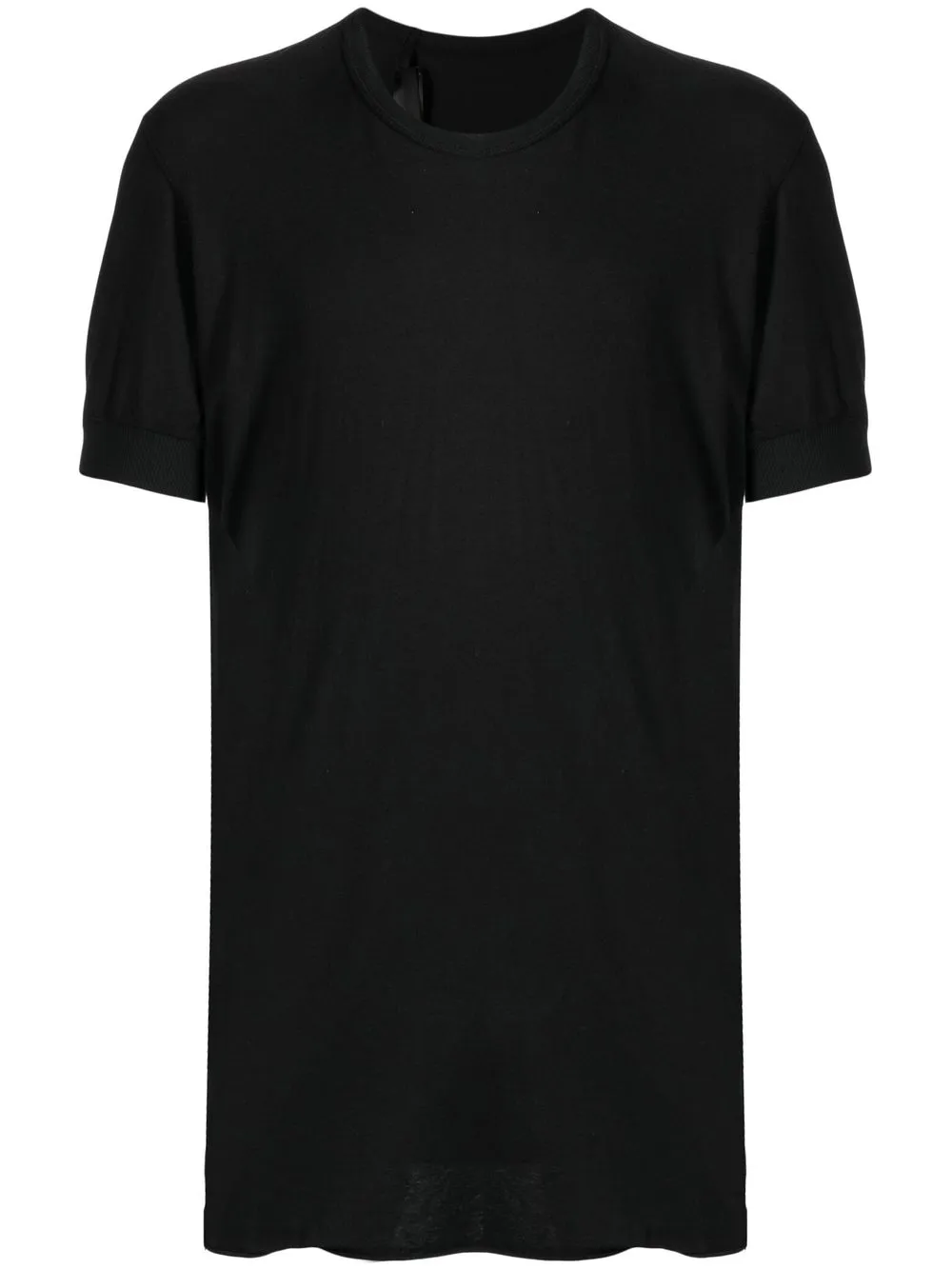 

Boris Bidjan Saberi ribbed-edge cotton T-shirt - Black