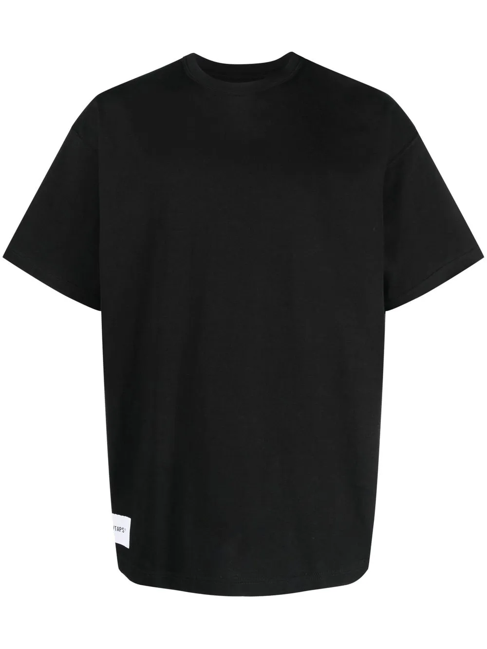 

WTAPS playera con logo bordado - Negro