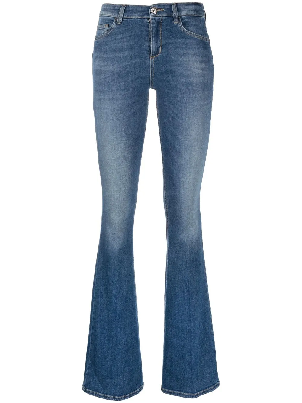 

LIU JO flared stretch-denim jeans - Blue