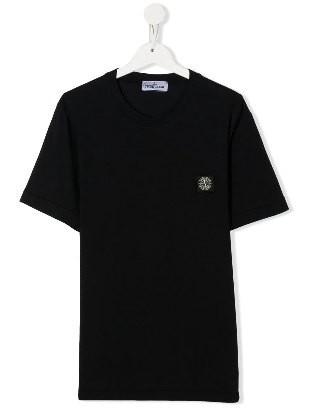 

Stone Island Junior TEEN logo-patch cotton T-shirt - Blue