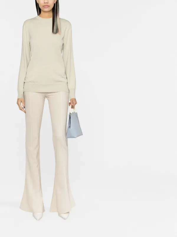 JIL SANDER エメラルドグリーン クルーネックニット Jil Sander
