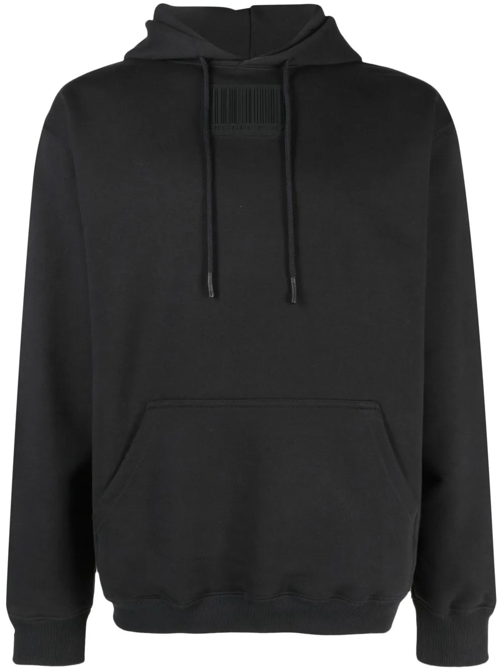 

VETEMENTS Big Rubber Patch cotton-blend hoodie - Black