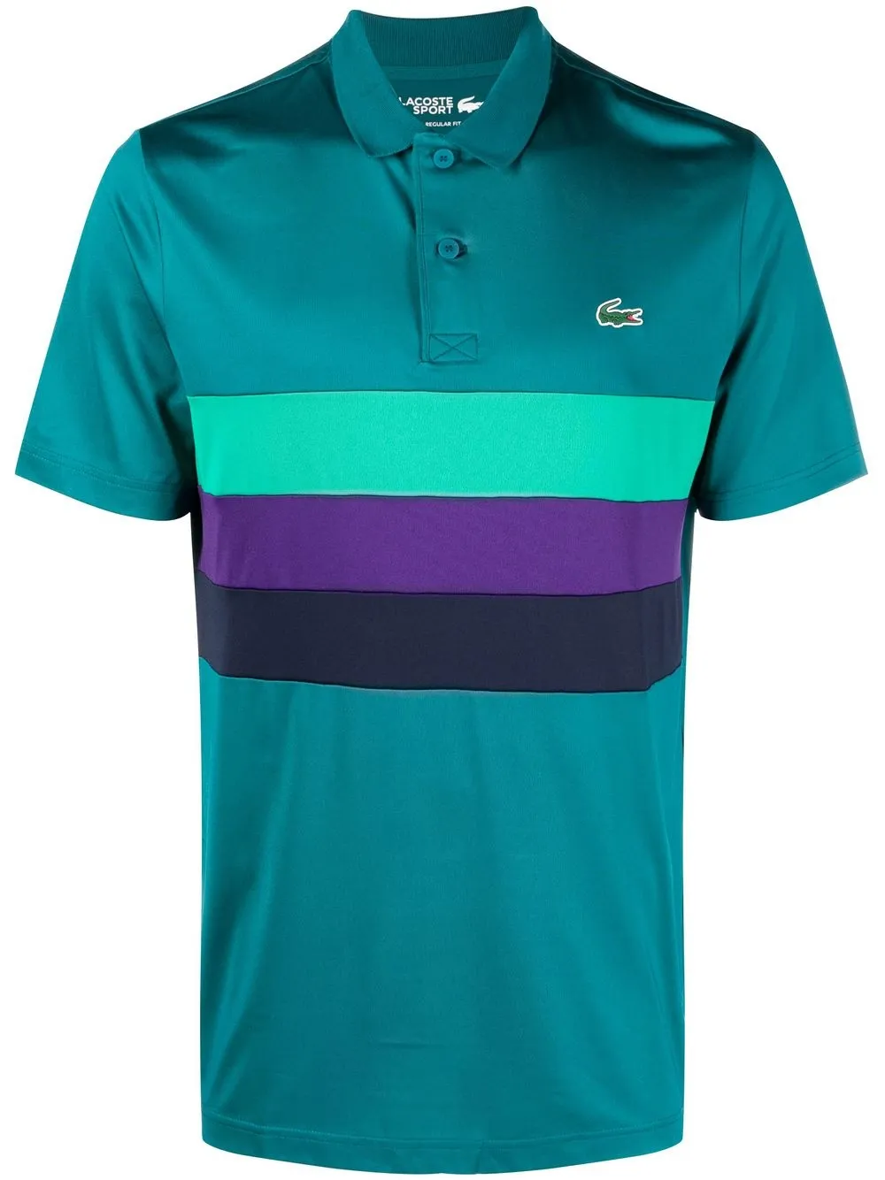 

Lacoste playera tipo polo con parche del logo - GREEN