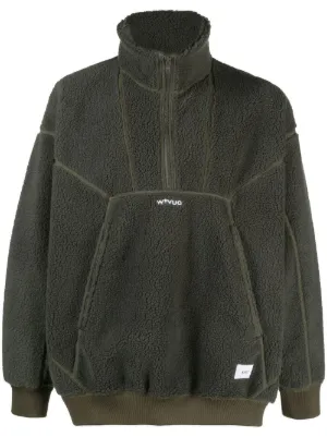 WTAPS Fleece high neck Jumper Farfetch