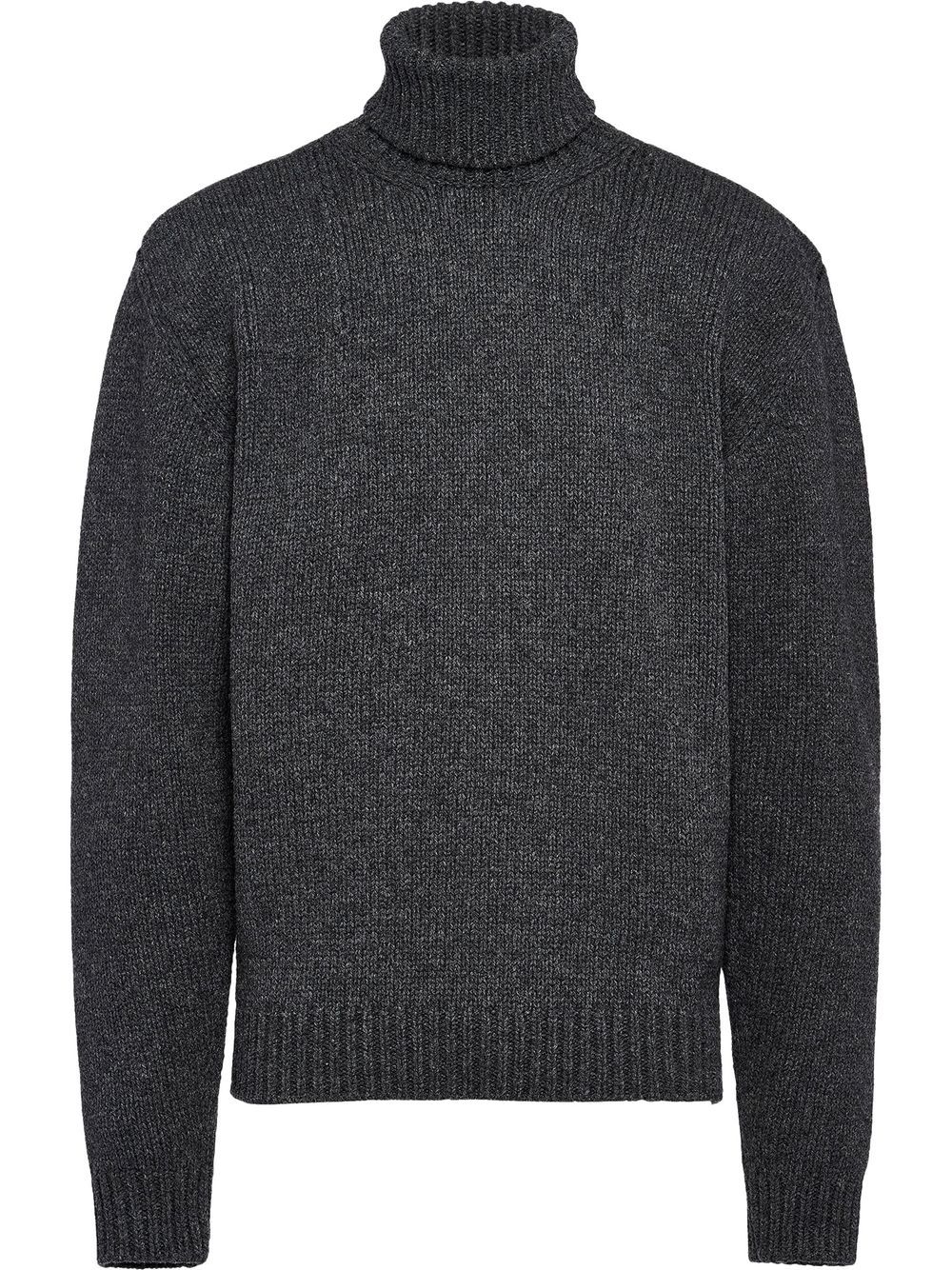 

Prada Shetland wool turtleneck sweater - Grey