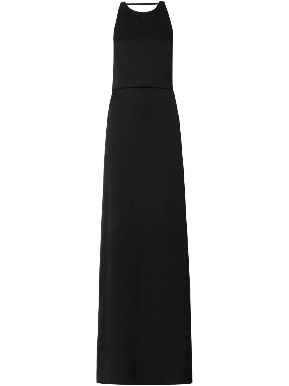 Burberry sleeveless silk gown | Black | Image 1