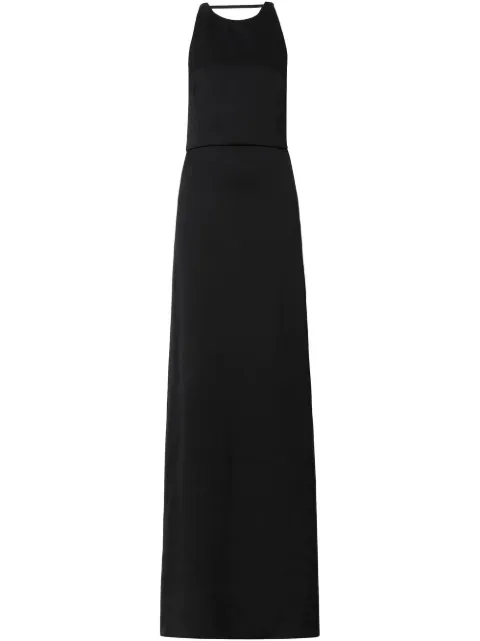 Burberry sleeveless silk gown