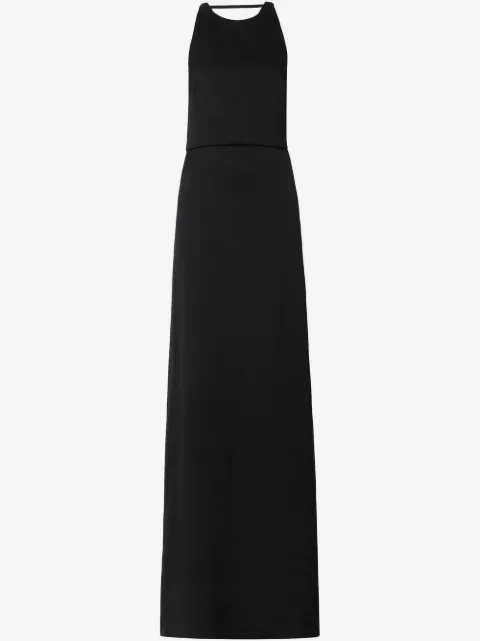 Burberry sleeveless silk gown