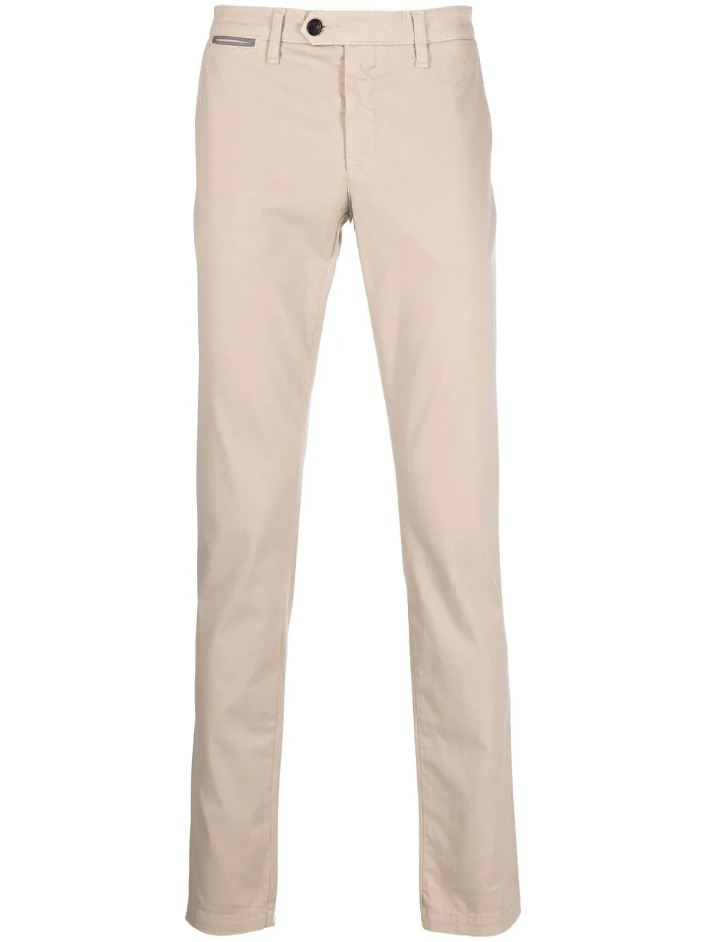 

Eleventy mid-rise straight-leg chinos - Neutrals