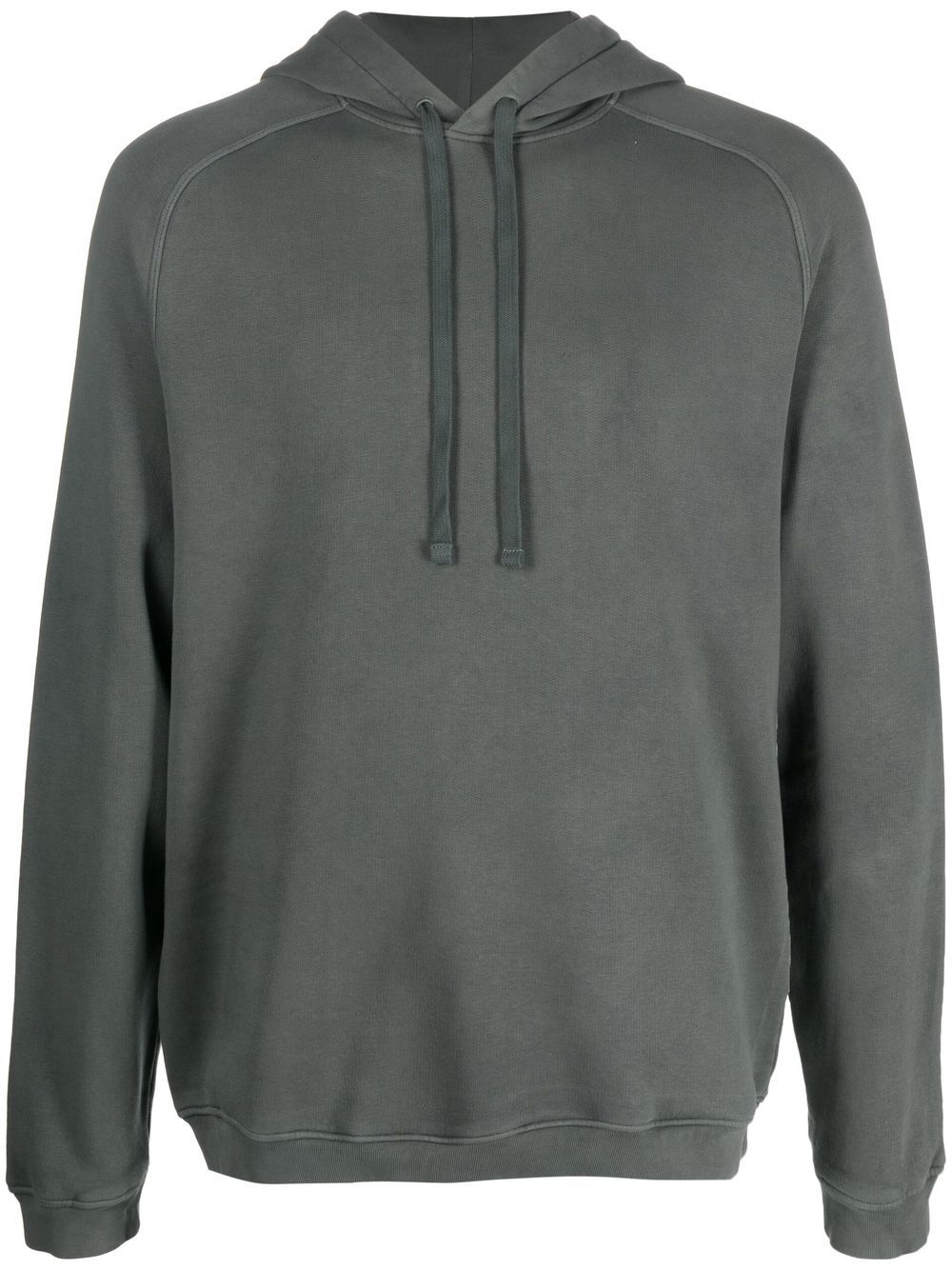 

Boglioli long-sleeve cotton hoodie - Grey