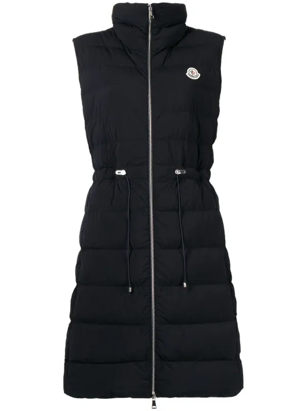 longline quilted gilet