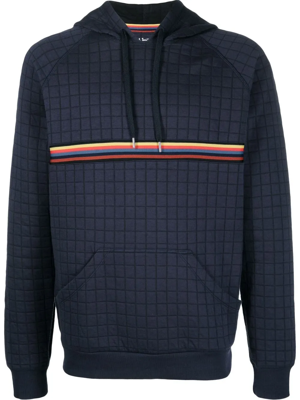 

Paul Smith hoodie con motivo de rayas - Azul
