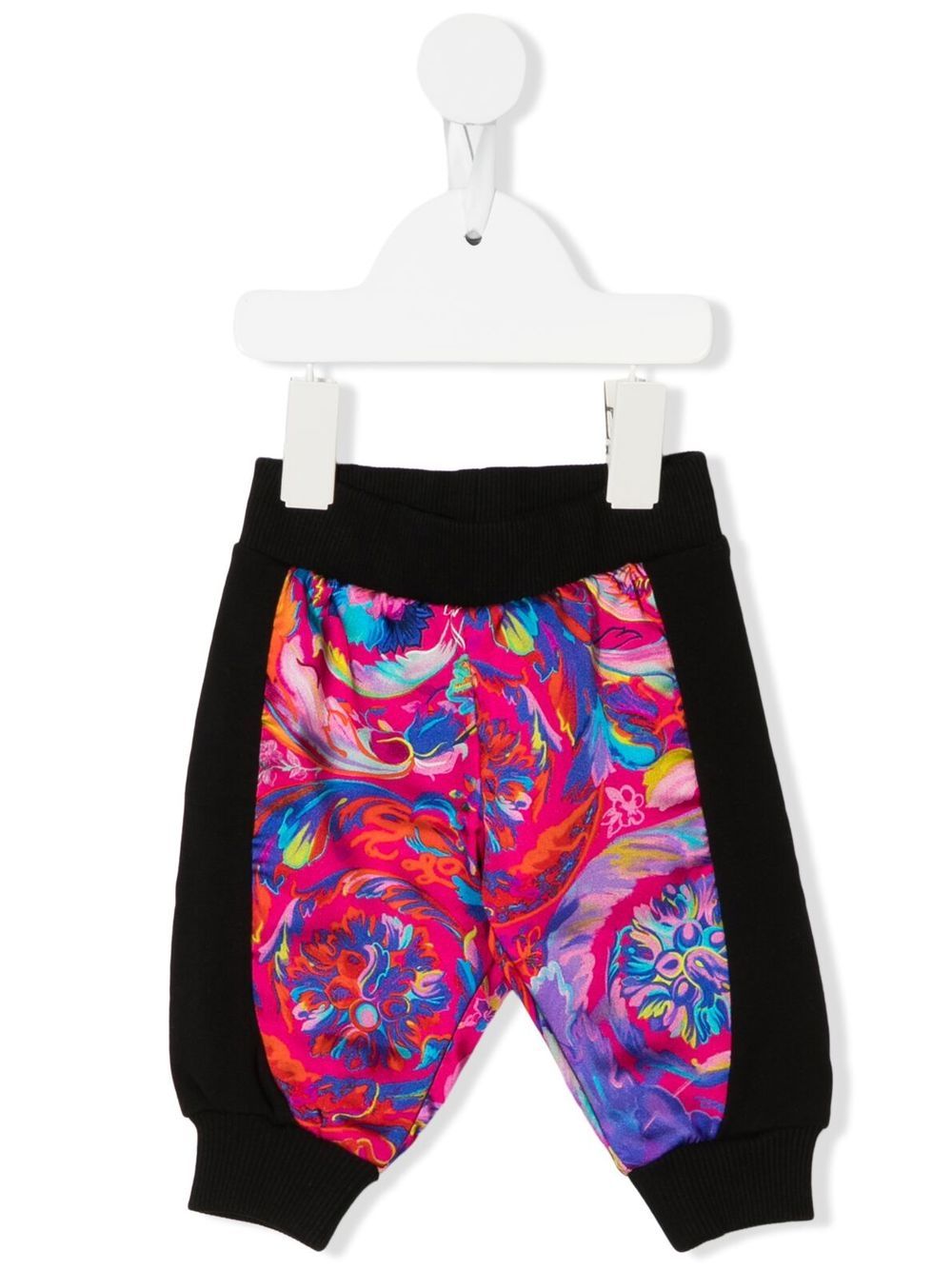 

Versace Kids pants Kaleidoscopic Barocco - Negro