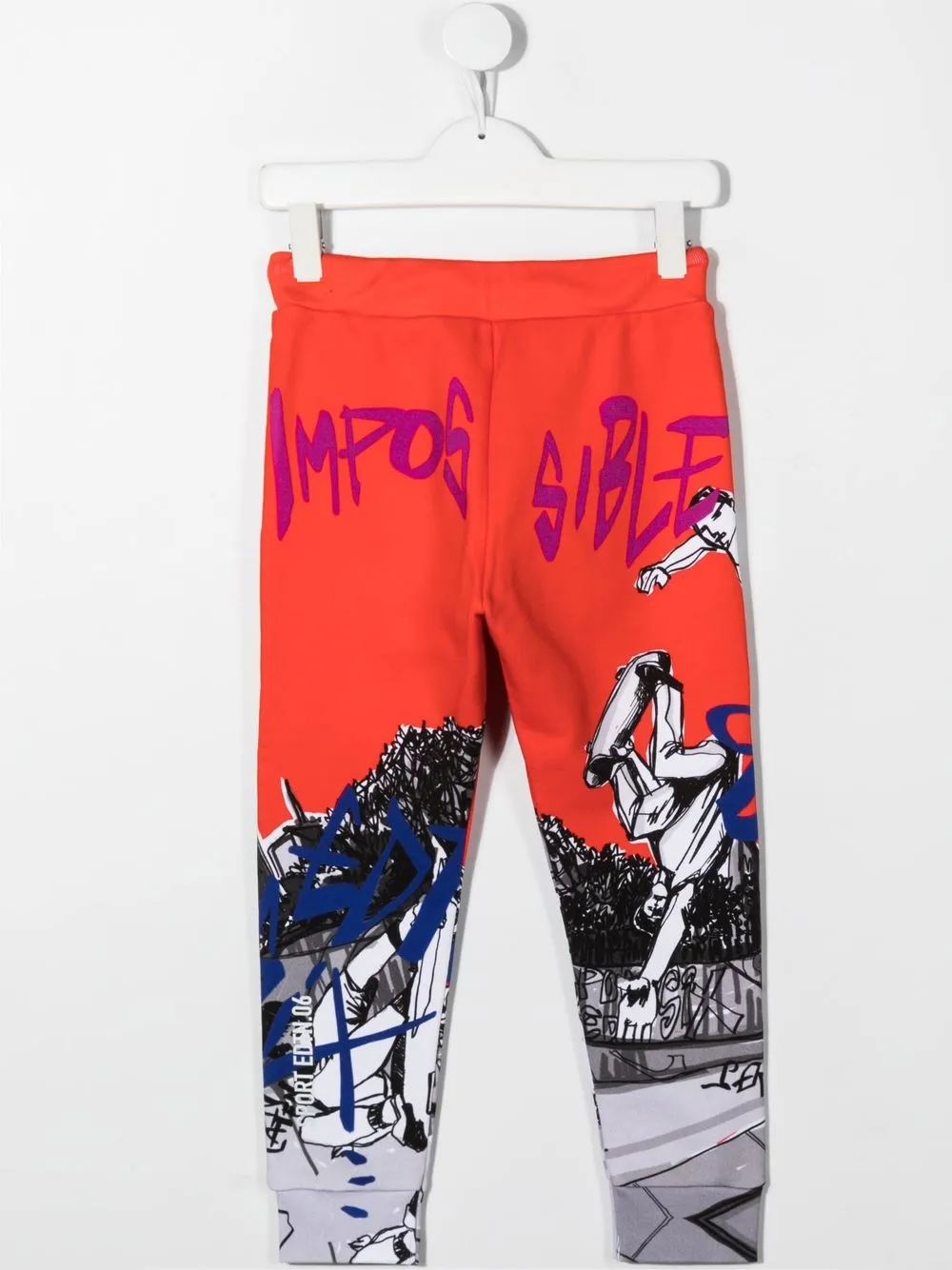 Dsquared2 Kids Legging met grafische print - Oranje