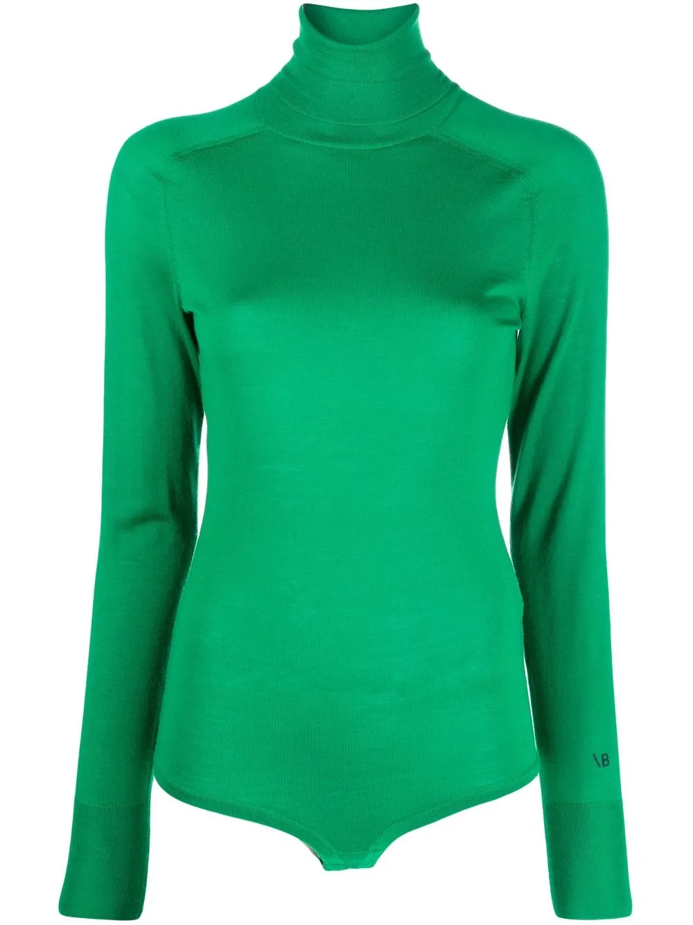 

Victoria Beckham high-neck long-sleeve top - Green