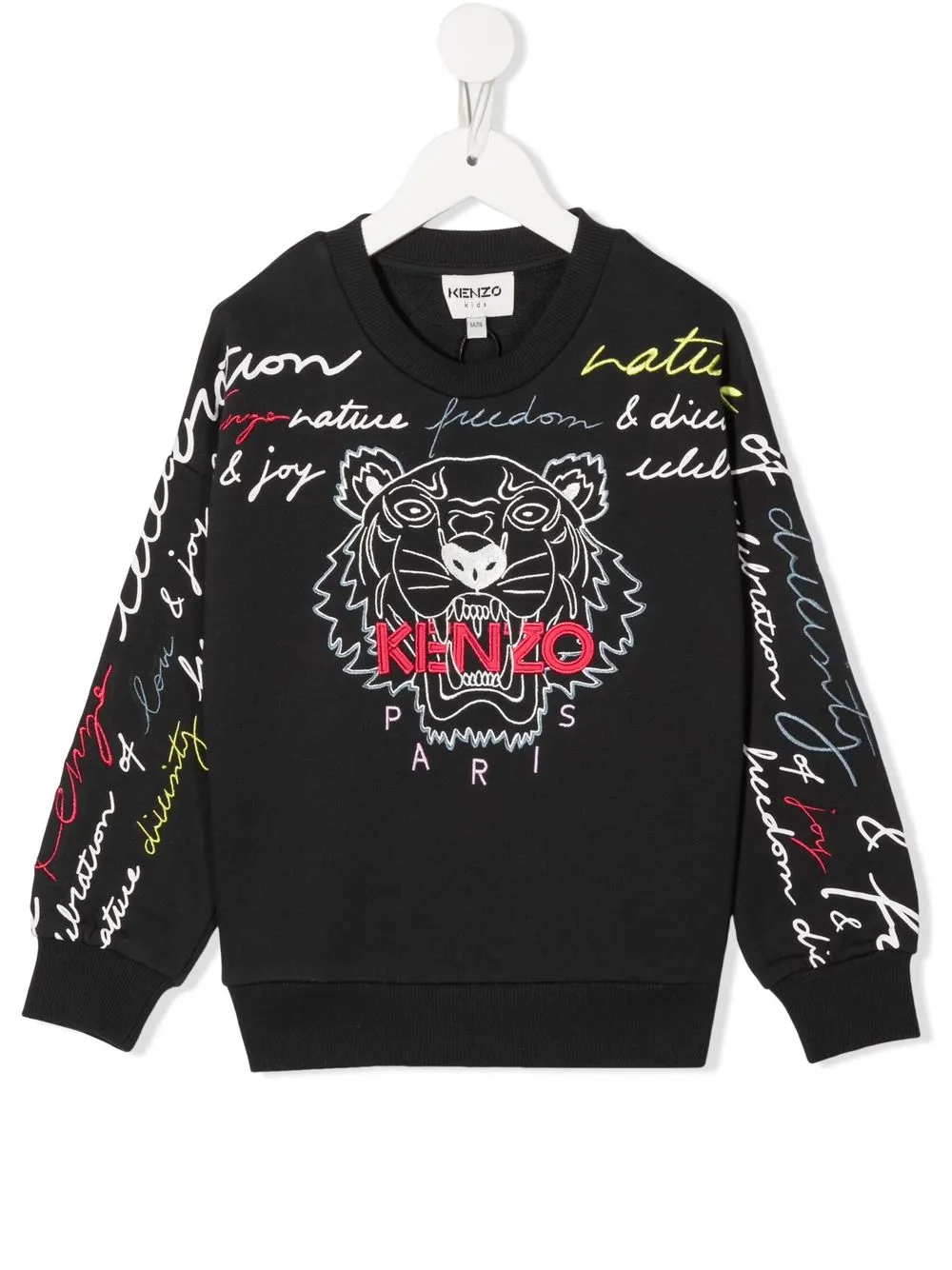 

Kenzo Kids sudadera con motivo Tigre - Gris