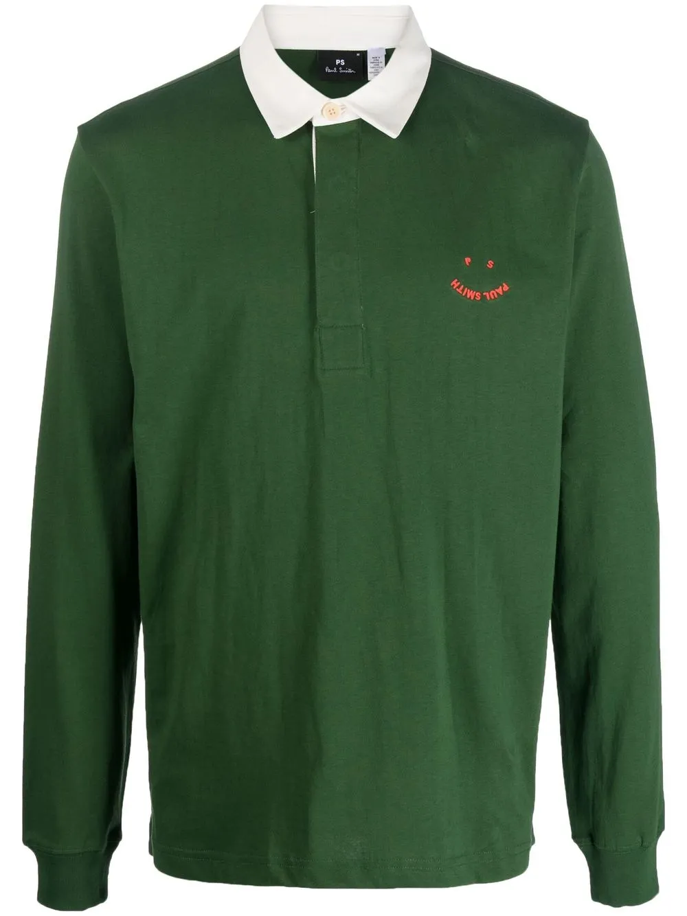 

PS Paul Smith playera tipo polo con logo bordado - Verde