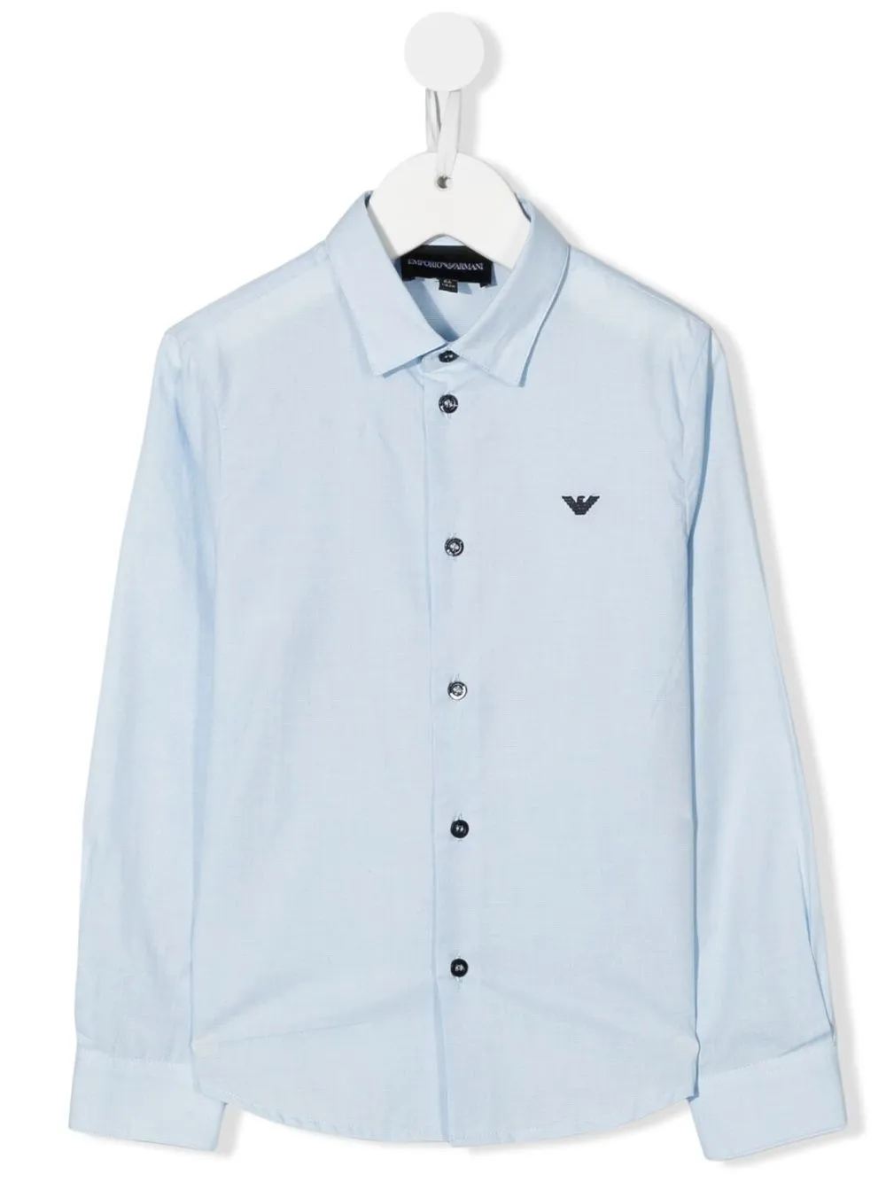 

Emporio Armani Kids playera con logo estampado - Azul