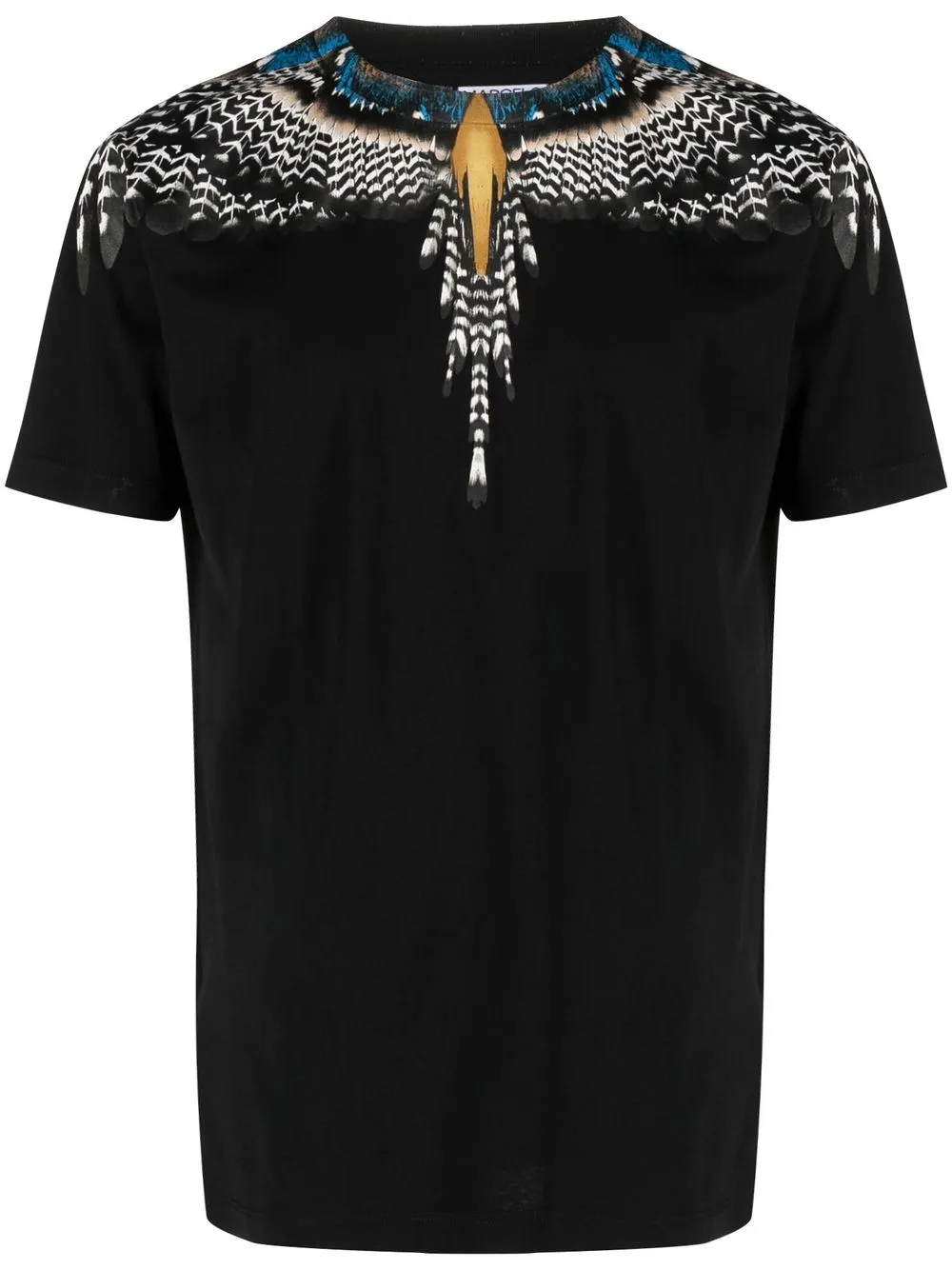 

Marcelo Burlon County of Milan playera Grizzly Wings - Negro