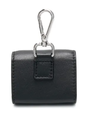 Farfetch Accessori Borse Portafogli e portamonete Portacarte Nero Portafoglio Fogachine in pelle 