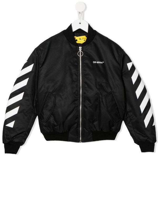 新しいスタイル off-white ボンバージャケット BTS着用 off-white