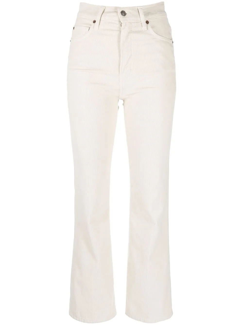 

Haikure high-waisted cropped jeans - Neutrals