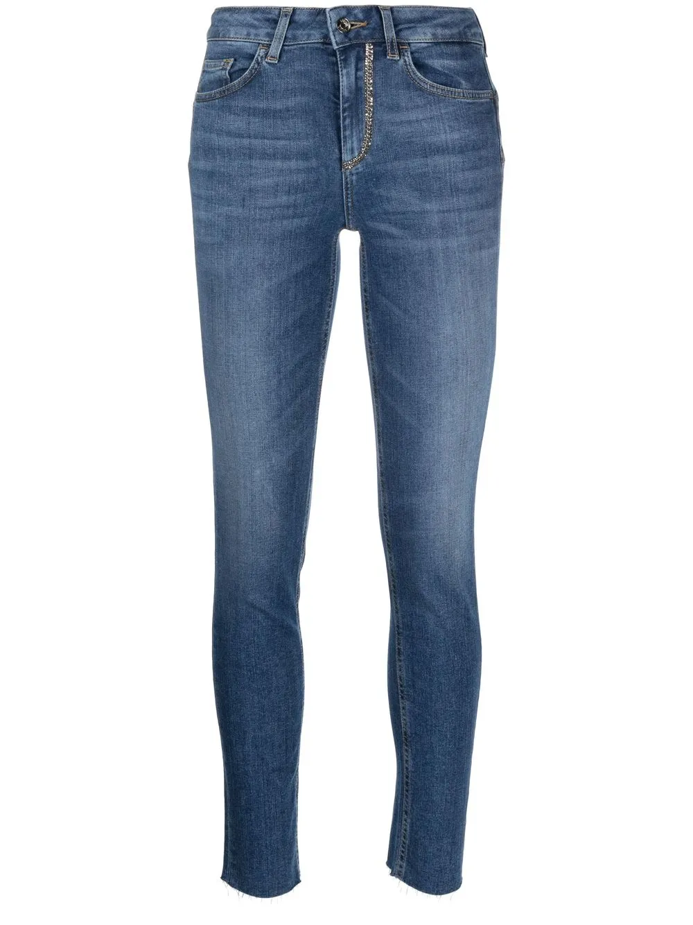 

LIU JO skinny jeans con tiro medio - Azul