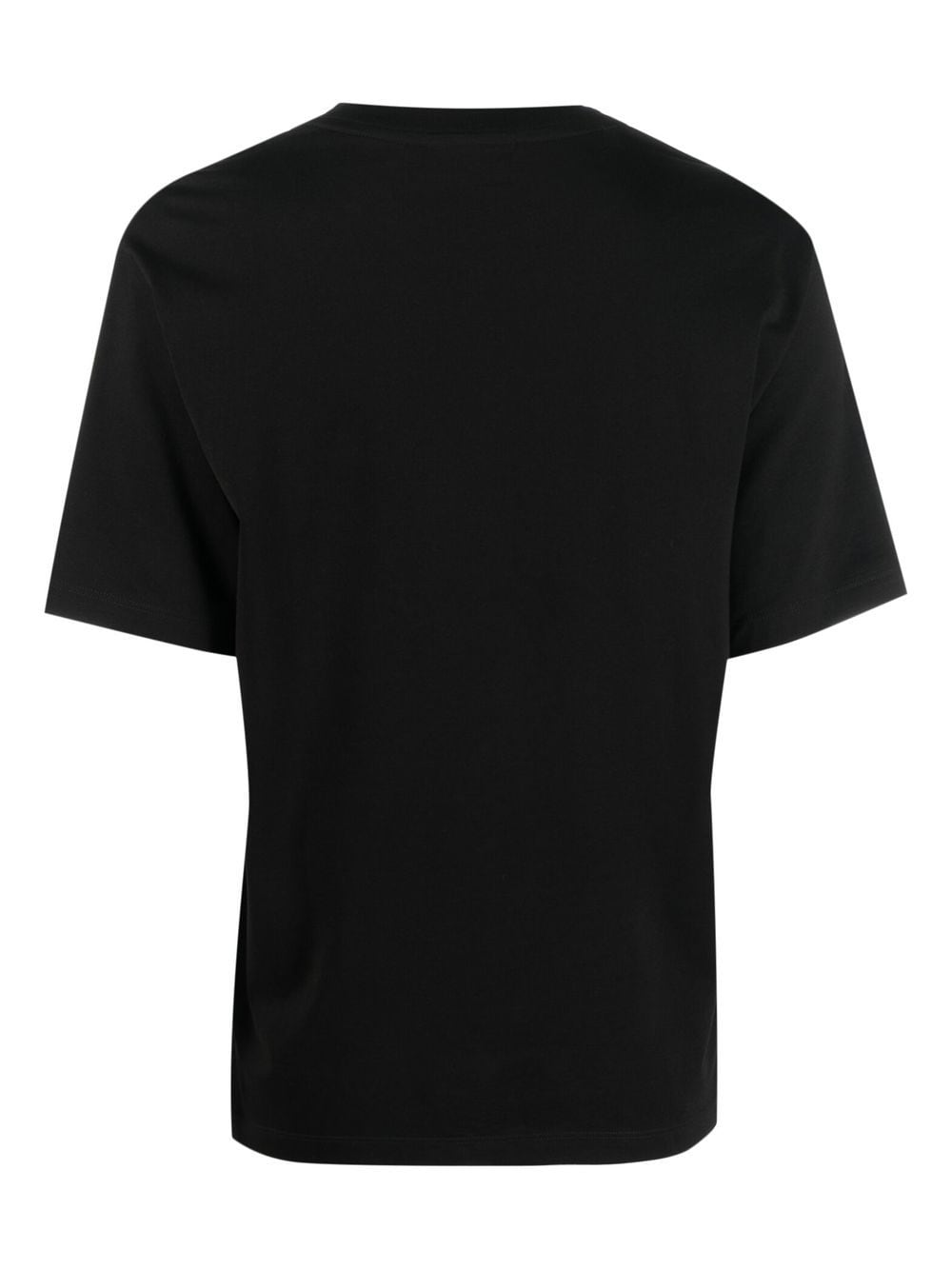 Lacoste T-shirt met logopatch - Zwart