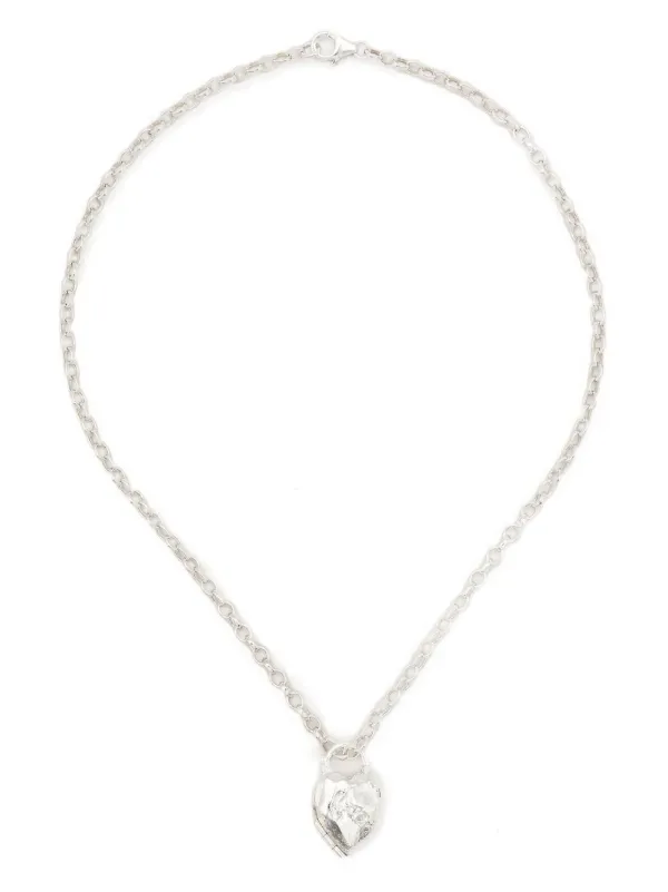 Alighieri The Flame of Desire Necklace in Silver