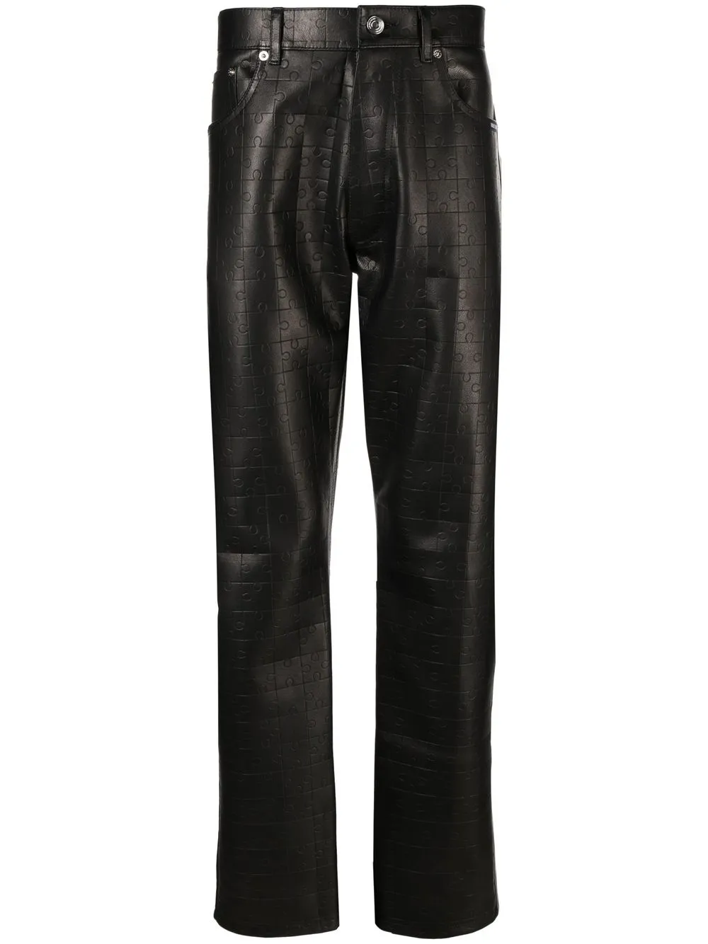 

VETEMENTS pantalones Puzzle - Negro