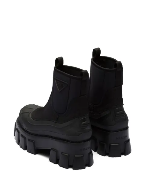 Prada Moonlith gabardine boots 1T933MFB0553LFV - 2