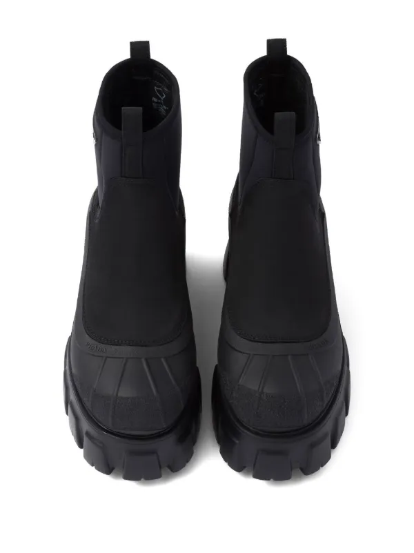 Prada モノリス ブーツ | ブラック | FARFETCH JP