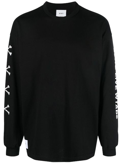 WTAPS playera con estampado gráfico