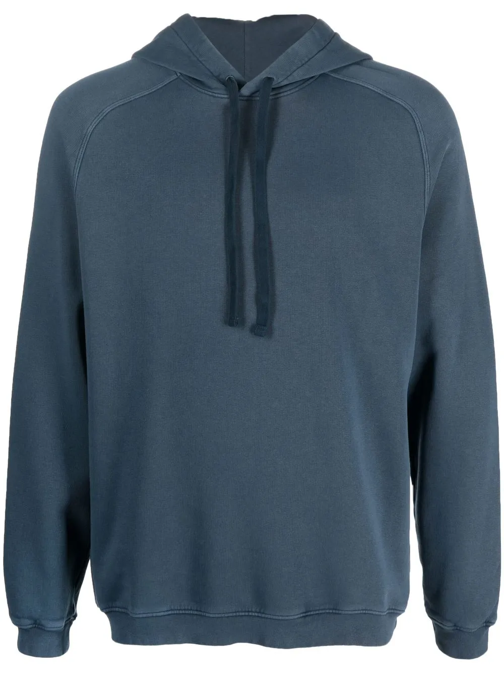 

Boglioli long-sleeve cotton hoodie - Blue