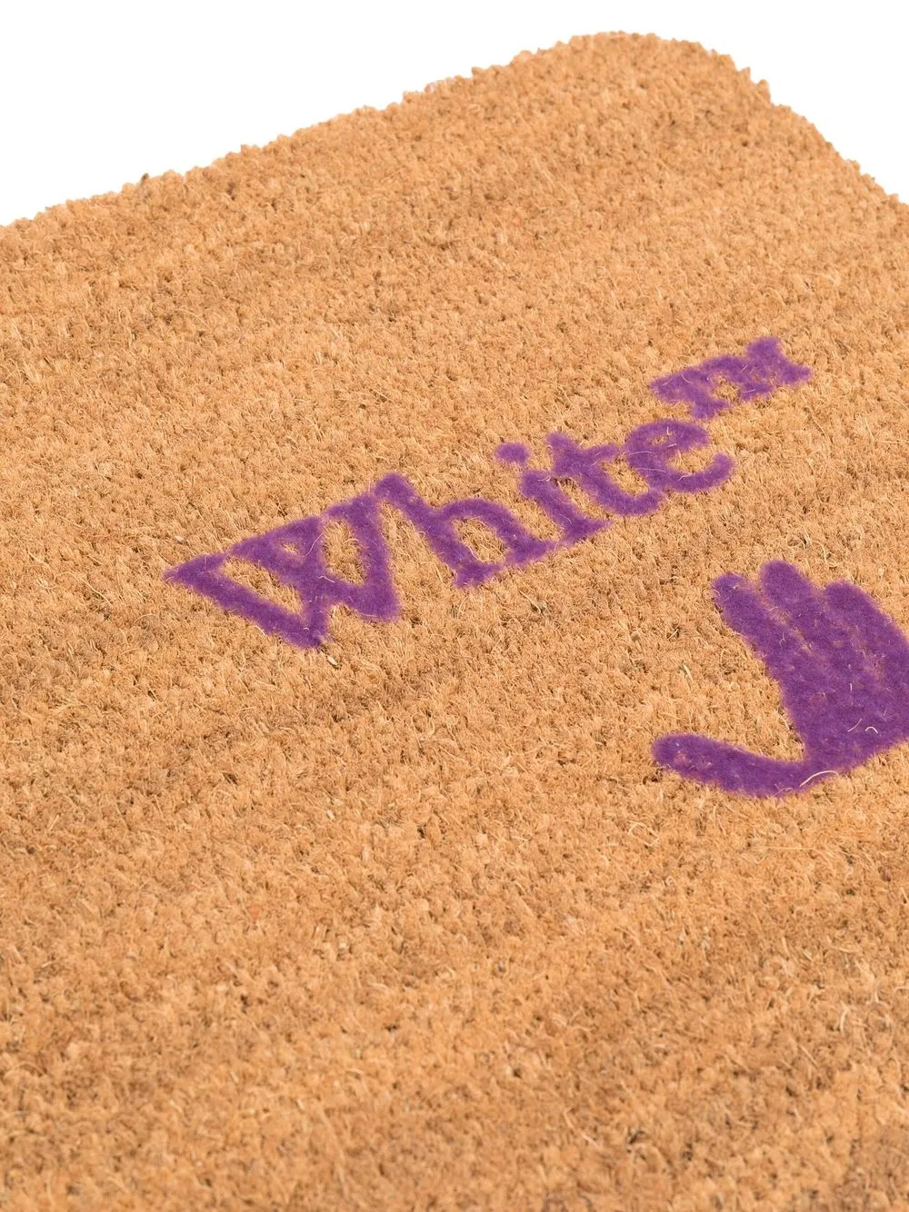 OffWhite Hands Offlogo Door Mat Farfetch