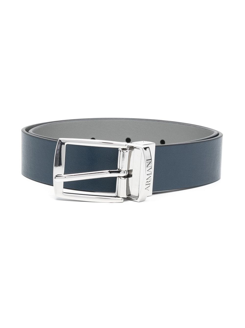 Image 1 of Emporio Armani Kids faux-leather buckle belt