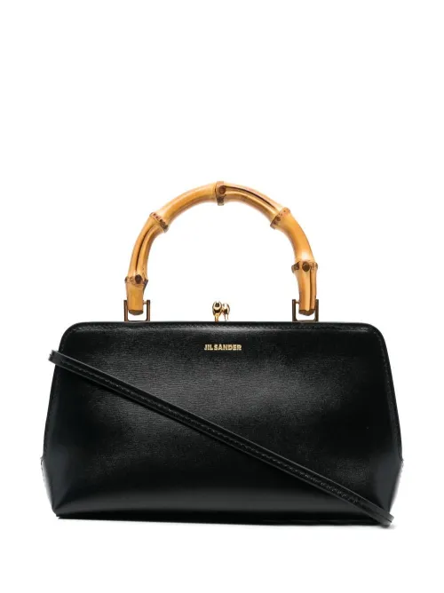 Mini sac à main Goji à anse en bambou - Jil Sander - Modalova