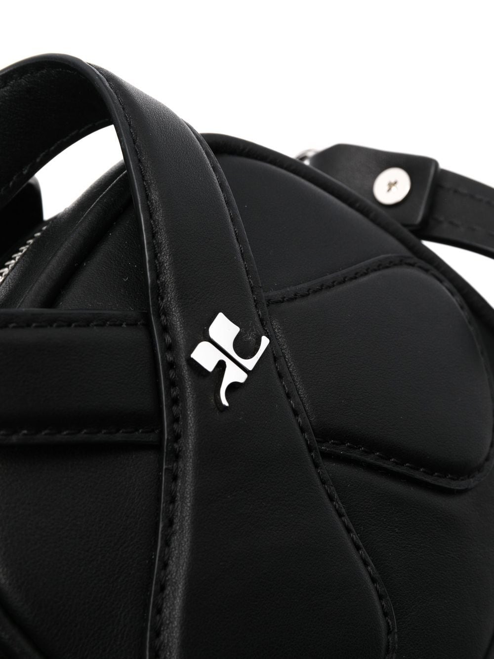 Courreges - Loop leather shoulder bag Courreges