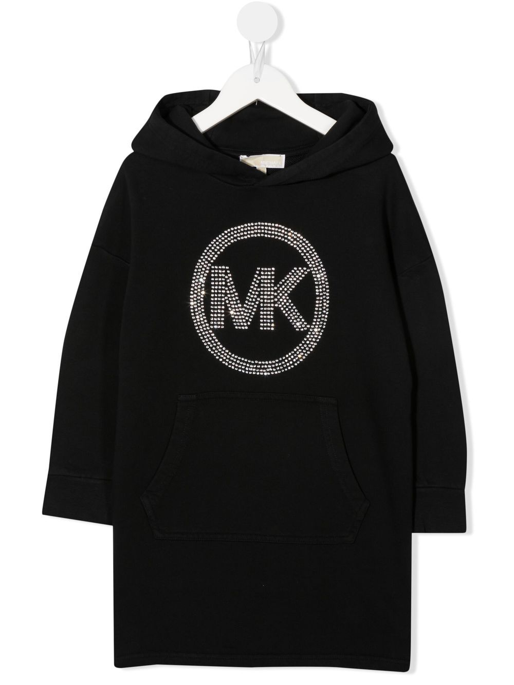 MICHAEL KORS Girls Black Chain Logo Dress