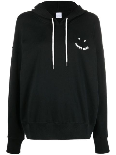 PS Paul Smith 'Happy' logo-embroidered hoodie
